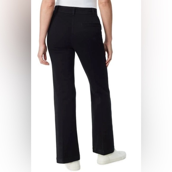 Gloria Vanderbilt Womens Flared Trouser Pants Size 10 Average NWT - Picture 2 of 5